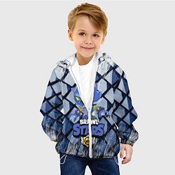 Куртка с капюшоном детская BRAWL STARS LEON ОБОРОТЕНЬ, цвет: 3D-белый — фото 2