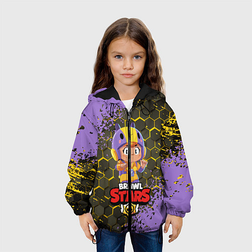 Детская куртка BRAWL STARS BEA / 3D-Черный – фото 3