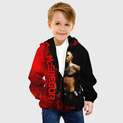 Куртка с капюшоном детская Конор МакГрегор, цвет: 3D-черный — фото 2