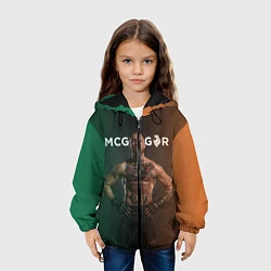 Куртка с капюшоном детская Conor McGregor, цвет: 3D-черный — фото 2