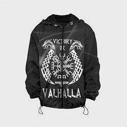 Куртка с капюшоном детская Valhalla, цвет: 3D-черный