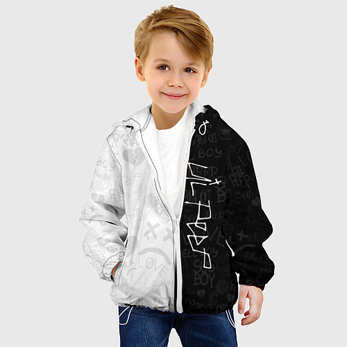 Детская куртка LIL PEEP / 3D-Белый – фото 4