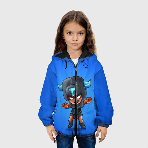 Детская куртка Бравл старс Нита / 3D-Черный – фото 3