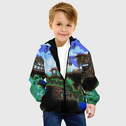 Куртка с капюшоном детская TERRARIA EXCLUSIVE, цвет: 3D-черный — фото 2