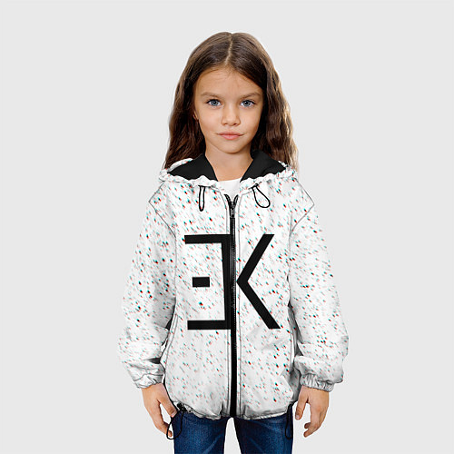 Детская куртка ЕГОР КРИД / 3D-Черный – фото 3