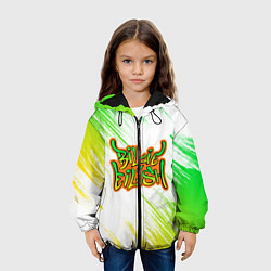 Куртка с капюшоном детская Billie eilish, цвет: 3D-черный — фото 2