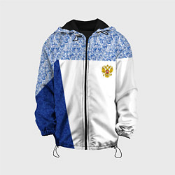 Куртка с капюшоном детская Форма России, цвет: 3D-черный