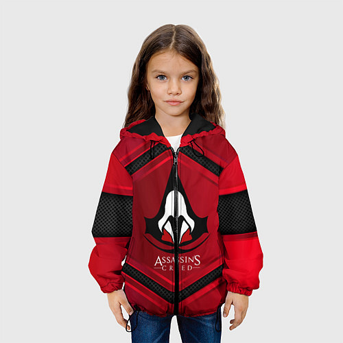 Детская куртка Assasin's creed / 3D-Черный – фото 3