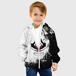Куртка с капюшоном детская Assasin's creed, цвет: 3D-белый — фото 2