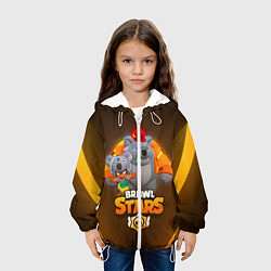 Куртка с капюшоном детская BRAWL STARS COALA NITA, цвет: 3D-белый — фото 2