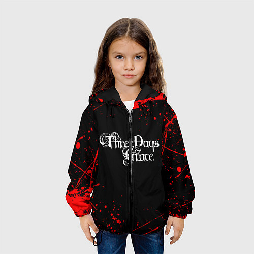 Детская куртка Three Days Grace / 3D-Черный – фото 3