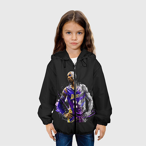 Детская куртка Kobe Bryant / 3D-Черный – фото 3