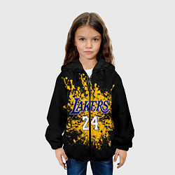 Куртка с капюшоном детская Kobe Bryant, цвет: 3D-черный — фото 2