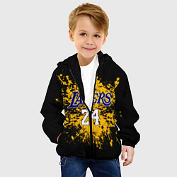 Куртка с капюшоном детская Kobe Bryant, цвет: 3D-черный — фото 2