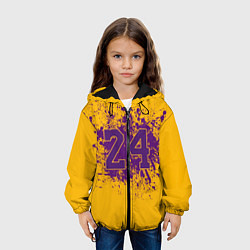 Куртка с капюшоном детская Kobe Bryant, цвет: 3D-черный — фото 2