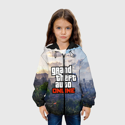 Детская куртка GTA ONLINE / 3D-Черный – фото 3