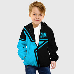 Куртка с капюшоном детская ВДВ, цвет: 3D-черный — фото 2