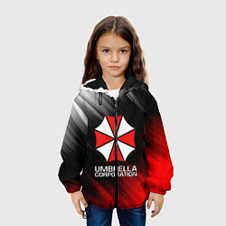 Куртка с капюшоном детская UMBRELLA CORP, цвет: 3D-черный — фото 2