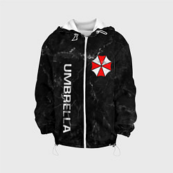 Куртка с капюшоном детская UMBRELLA CORP, цвет: 3D-белый