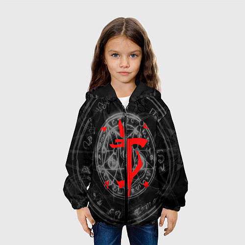 Детская куртка DOOM / 3D-Черный – фото 3