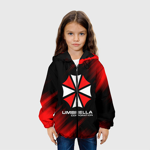 Детская куртка Umbrella Corporation / 3D-Черный – фото 3