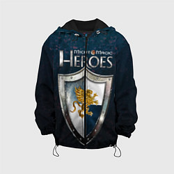 Куртка с капюшоном детская Heroes of Might and Magic, цвет: 3D-черный