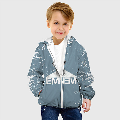 Детская куртка EMINEM / 3D-Белый – фото 4