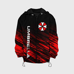 Куртка с капюшоном детская UMBRELLA CORPORATION, цвет: 3D-черный