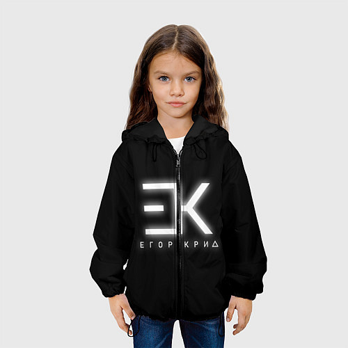 Детская куртка Егор Крид / 3D-Черный – фото 3