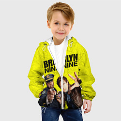 Куртка с капюшоном детская Brooklyn Nine-Nine, цвет: 3D-белый — фото 2