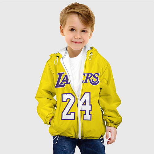 Детская куртка Kobe Bryant 24 / 3D-Белый – фото 4