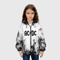 Куртка с капюшоном детская ACDC, цвет: 3D-черный — фото 2