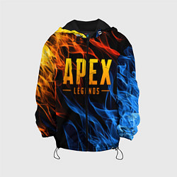 Куртка с капюшоном детская APEX LEGENDS, цвет: 3D-черный