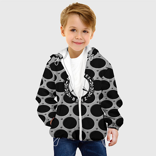 Детская куртка MERCEDES-BENZ / 3D-Белый – фото 4