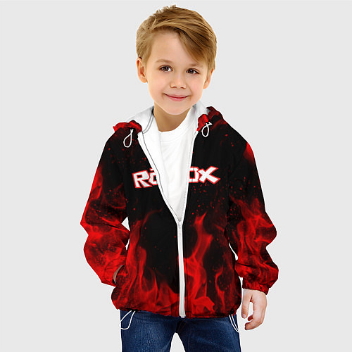 Детская куртка ROBLOX / 3D-Белый – фото 4