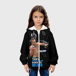 Куртка с капюшоном детская Tony Ferguson, цвет: 3D-белый — фото 2