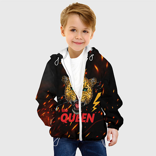 Детская куртка The Queen / 3D-Белый – фото 4