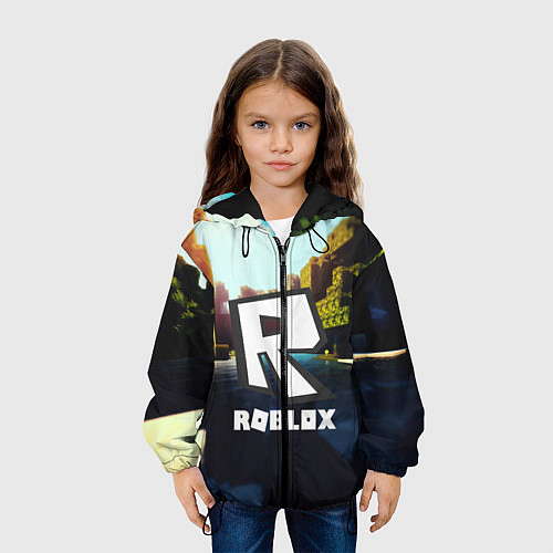 Детская куртка ROBLOX / 3D-Черный – фото 3