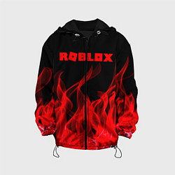 Куртка с капюшоном детская ROBLOX, цвет: 3D-черный