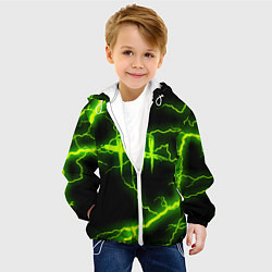 Куртка с капюшоном детская DEAD BY DAYLIGHT, цвет: 3D-белый — фото 2