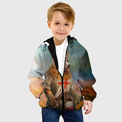 Куртка с капюшоном детская КОРГИ ЛУЧНИК, цвет: 3D-черный — фото 2
