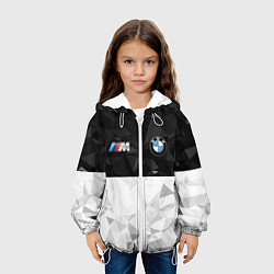 Куртка с капюшоном детская BMW M SPORT, цвет: 3D-белый — фото 2