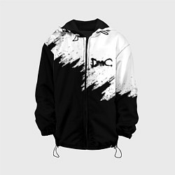 Куртка с капюшоном детская DEVIL MAY CRY DMC, цвет: 3D-черный