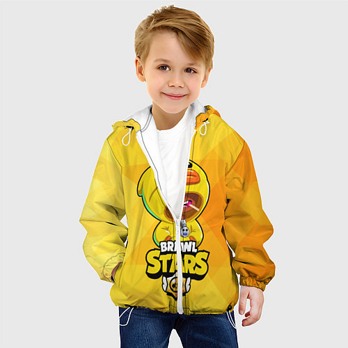 Детская куртка Brawl Stars SALLY LEON / 3D-Белый – фото 4