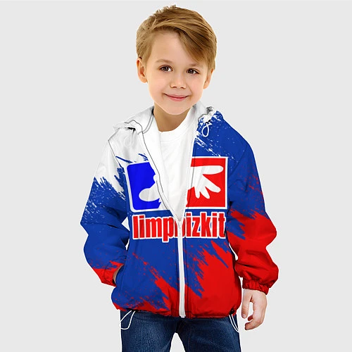 Детская куртка LIMP BIZKIT / 3D-Белый – фото 4
