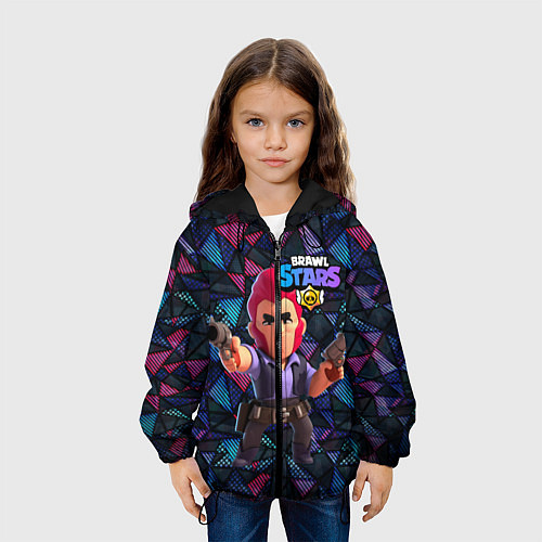 Детская куртка Brawl Stars Colt Кольт / 3D-Черный – фото 3