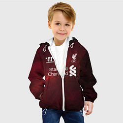 Куртка с капюшоном детская Liverpool, цвет: 3D-белый — фото 2