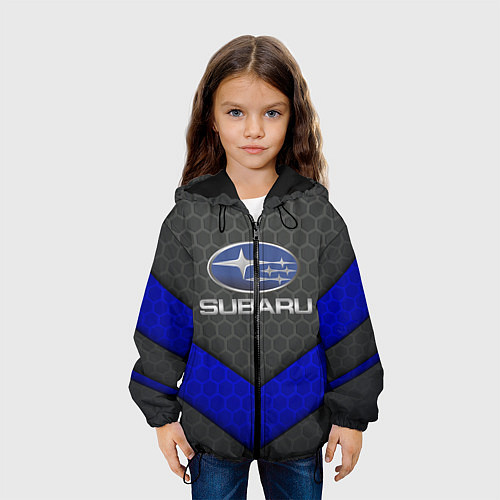 Детская куртка SUBARU / 3D-Черный – фото 3