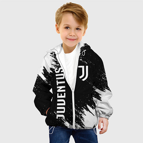 Детская куртка JUVENTUS / 3D-Белый – фото 4