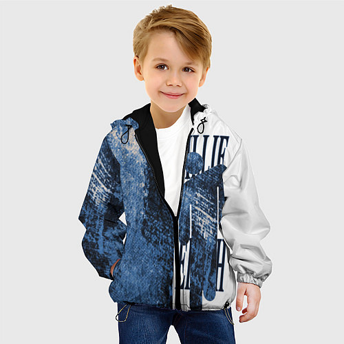 Детская куртка Billie eilish / 3D-Черный – фото 4